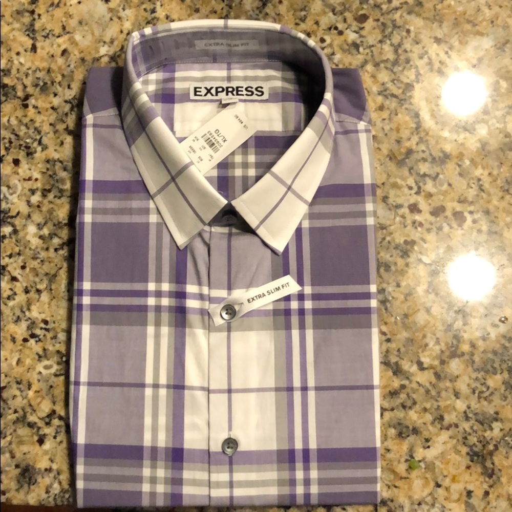 Express Mens button up shirt.